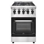 imagen de Cocina Morelli Forza 55cm Puerta con Visor Encendido Eléctrico Reja de Fundición