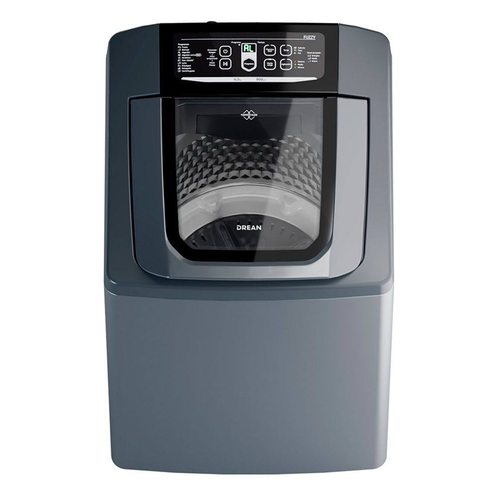 lavarropa, lavarropas, automatico, automaticos, drean, carga, superior, neo, fuzzy, 6.5kg, 800rpm, gris, 658G-NEO-GRIS, cyber monday, cyber, monday.