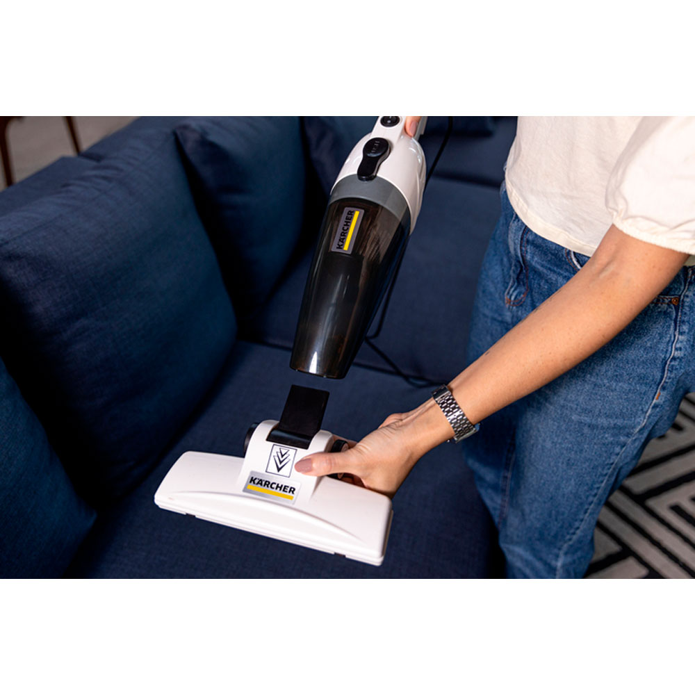 aspiradora, aspiradoras, karcher, compacta, vertical, 2 en 1, 100w, vcl 1, VCL-1.