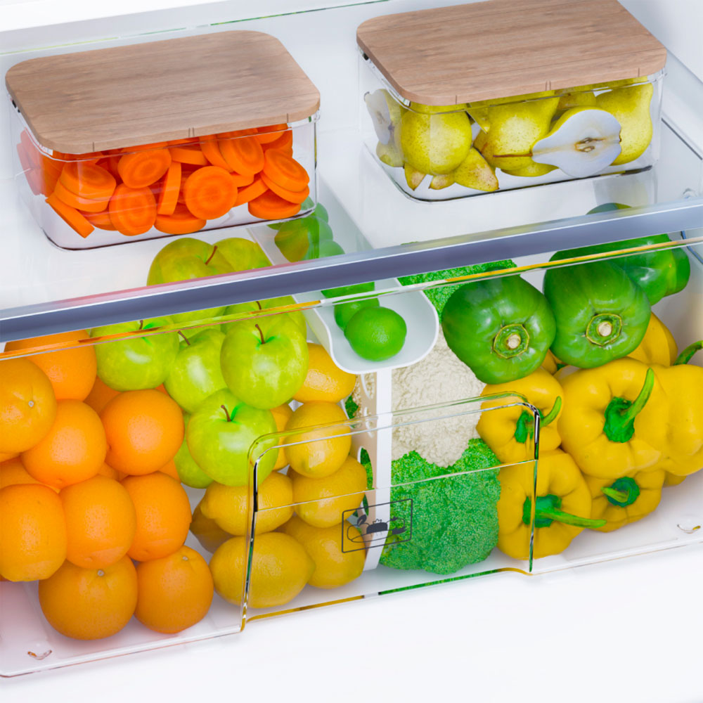 heladera, heladeras, con freezer, drean, no frost, 300l, 300, con dispenser, dinspenser, grafito, RDA300FBRT.