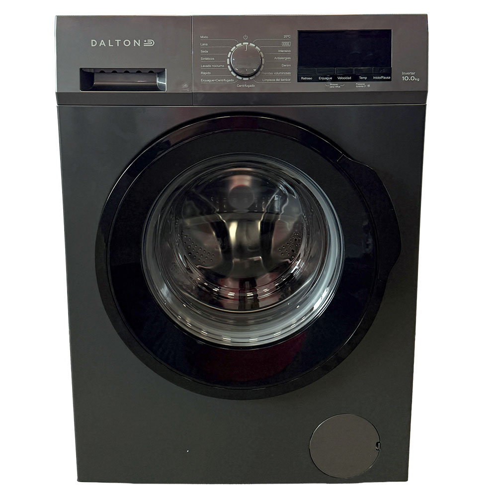 lavarropa, lavarropas, lava ropa, lava ropas, automatico, automaticos, inverter, dalton, carga frontal, frontal, digital, grafito, DA-L100-GR, DA-L100-GR-1.